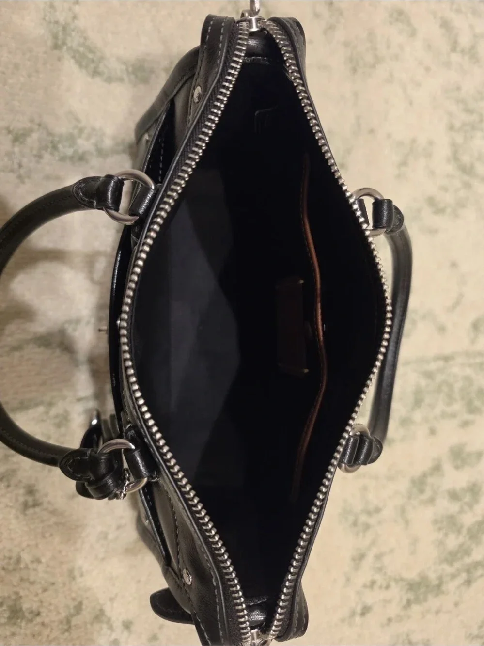 Coach structured black